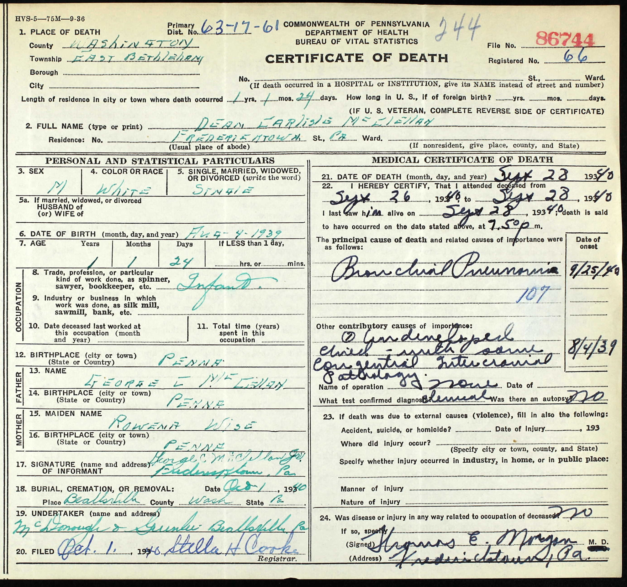 Dean Carlysle McClellan